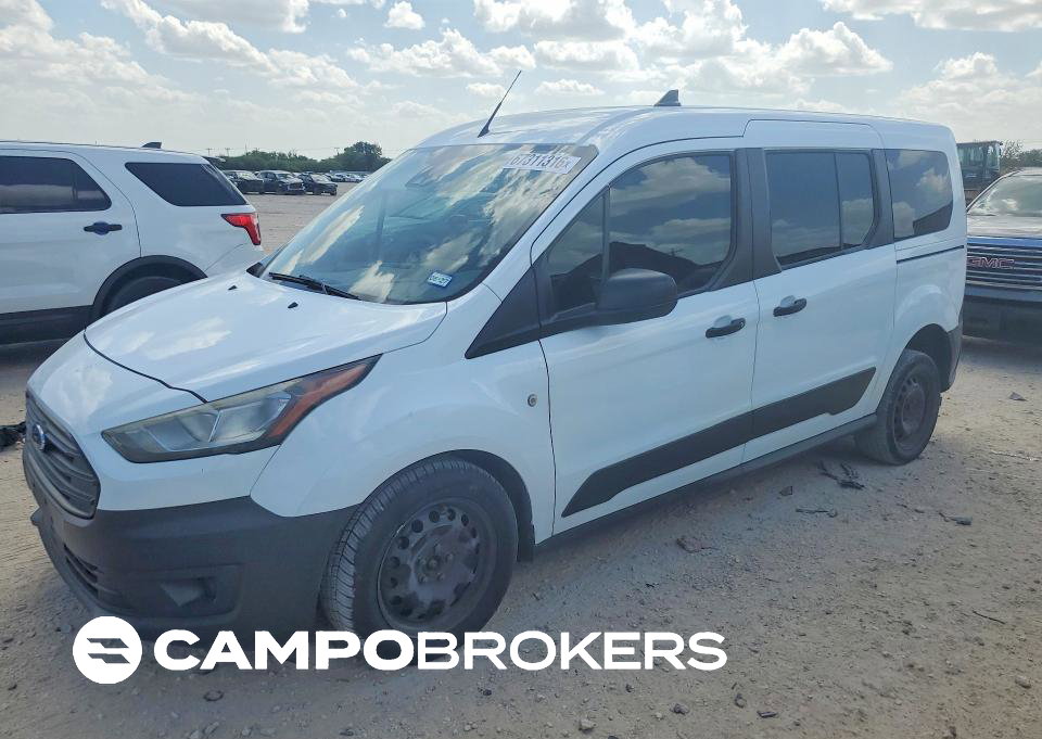 2020 Ford Transit Connect Xl, Minor Dents/Scratches damage, Copart lot 67311316