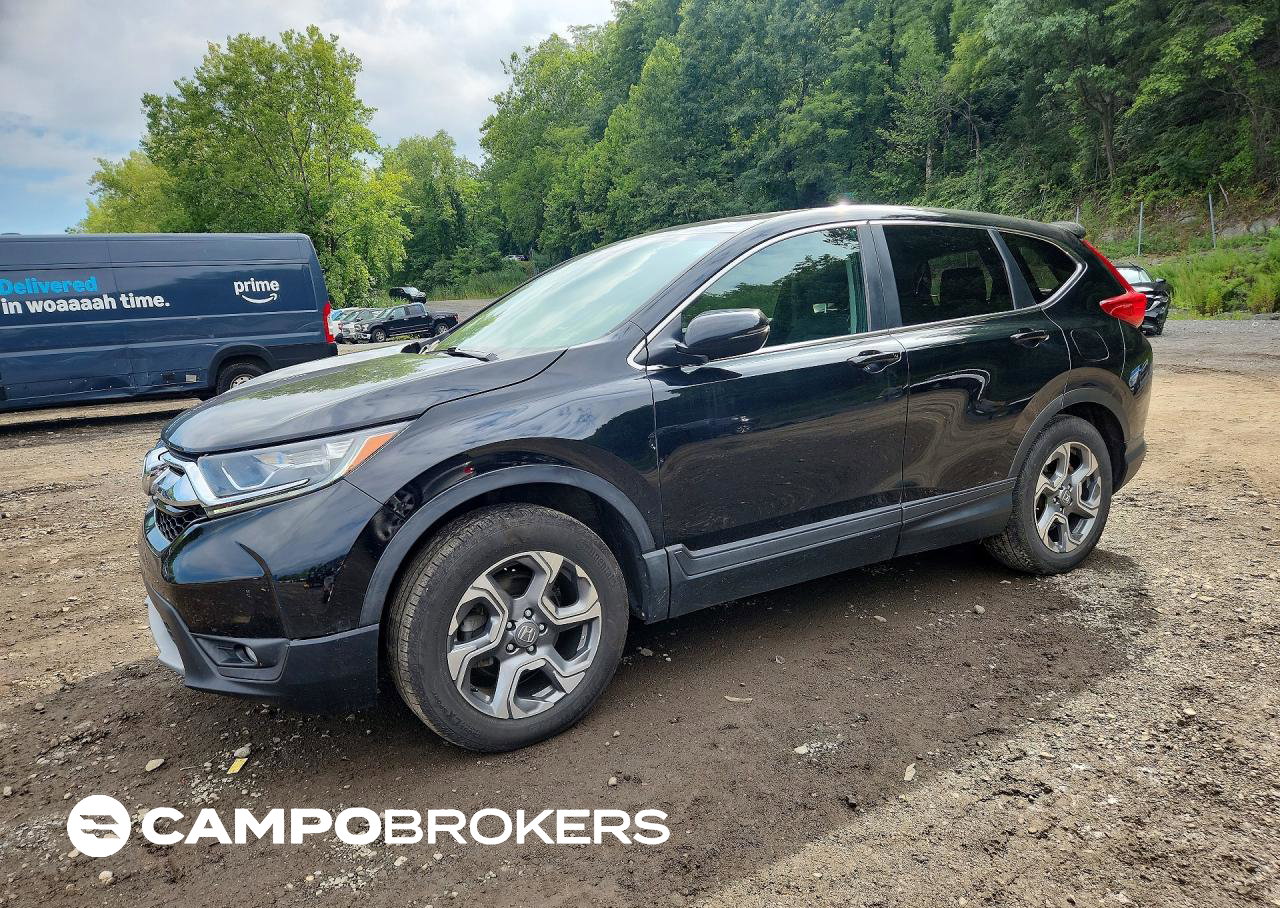 2019 Honda Cr-v Ex, daño Trasero, Copart lote 65158066