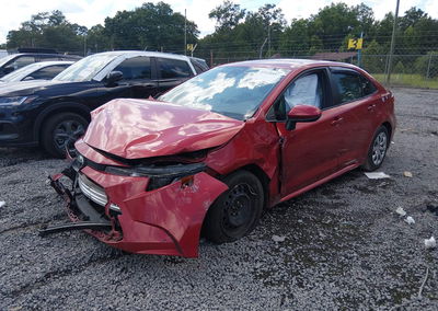 2021 Toyota Corolla Le, uszkodzenie: Prawy przód, Iaai lot 45528887, zdjęcie 2 z 6