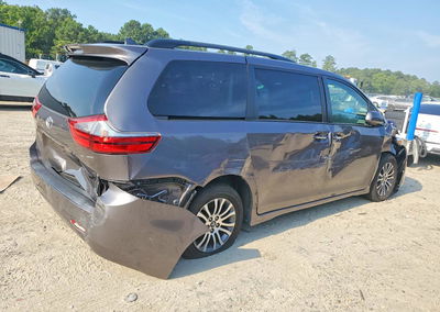 2020 Toyota Sienna Xle 8-passenger, daño Lateral, Copart lote 65000596, foto 3 de 6