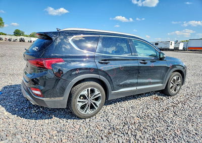 2019 Hyundai Santa Fe Limited 2.0t, uszkodzenie: Tył, Copart lot 66821596, zdjęcie 3 z 12