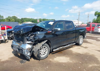 2020 Chevrolet Silverado 1500 4wd  Short Bed Lt, uszkodzenie: Przód, Iaai lot 45602026, zdjęcie 2 z 6