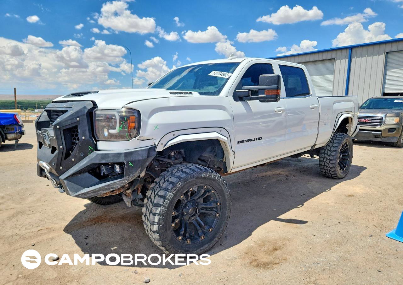 2019 Gmc Sierra K2500 Denali, daño Frontal, Copart lote 62464906