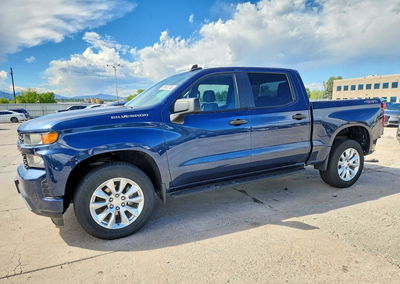 2021 Chevrolet Silverado K1500 Custom, daño Trasero, Copart lote 65582236