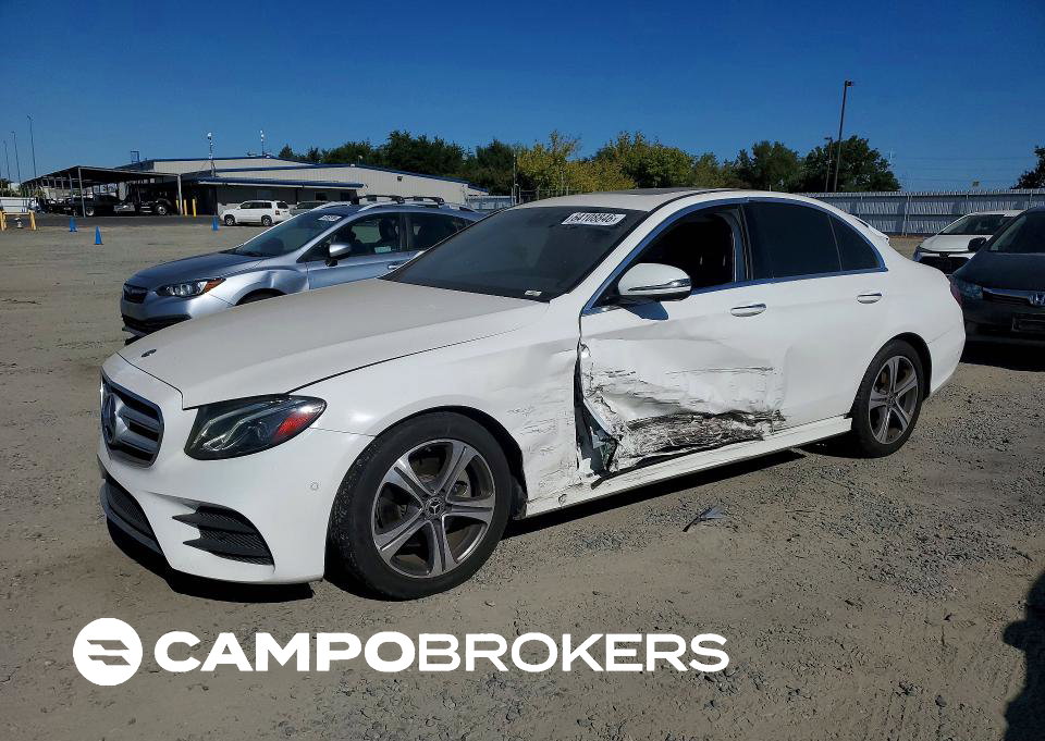2019 Mercedes-benz E 300, пошкодження: Бік, Copart лот 64108846