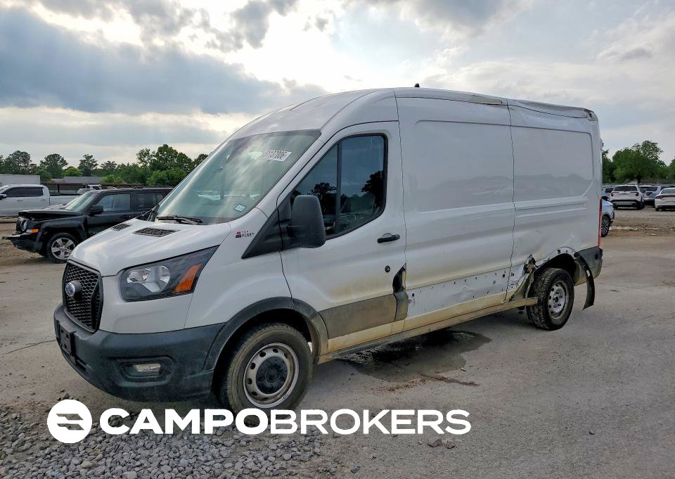 2024 Ford Transit T-250, Rear End damage, Copart lot 51137006