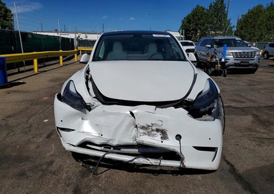 2022 Tesla Y, uszkodzenie: Przód, Copart lot 57973386, zdjęcie 5 z 6