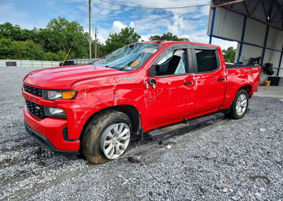 2022 Chevrolet Silverado Ltd K1500 Custom, uszkodzenie: Dachowanie, Copart lot 63767566