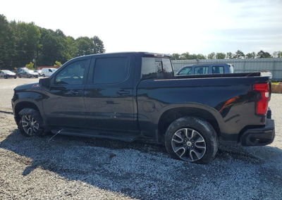 2021 Chevrolet Silverado K1500 Rst, Side damage, Copart lot 64968046, photo 2 of 6