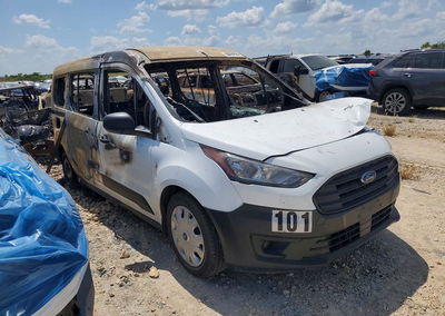 2020 Ford Transit Connect Xl, uszkodzenie: Tył, Copart lot 58894826, zdjęcie 4 z 6