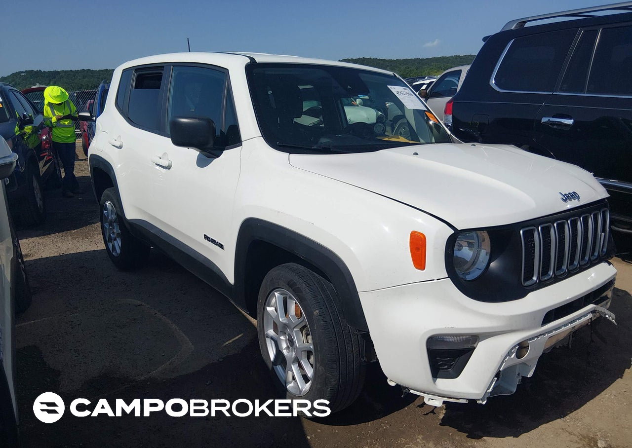 2023 Jeep Renegade Latitude 4x4, Front End damage, Iaai lot 45627566