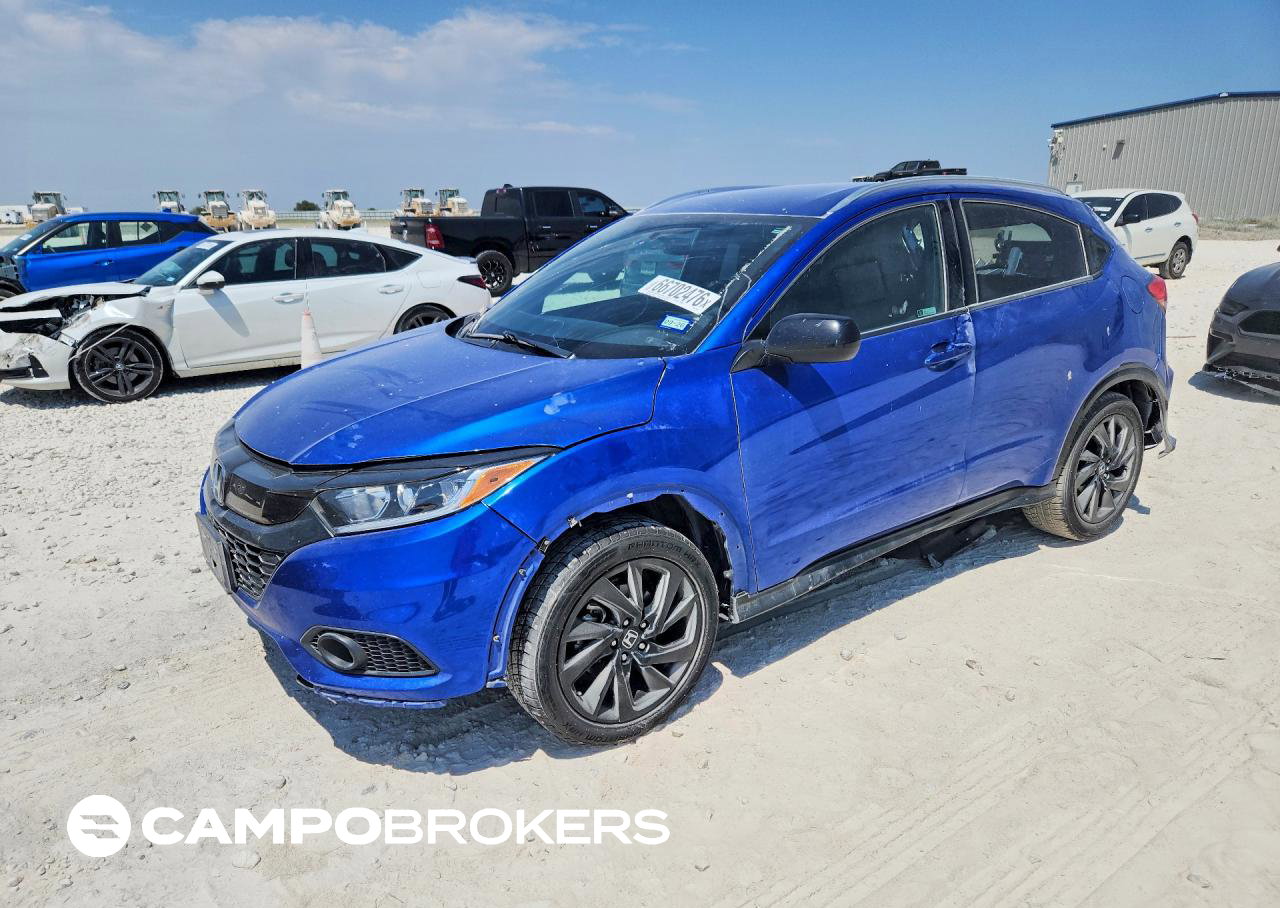 2022 Honda Hr-v Sport, uszkodzenie: Tył, Copart lot 66702476