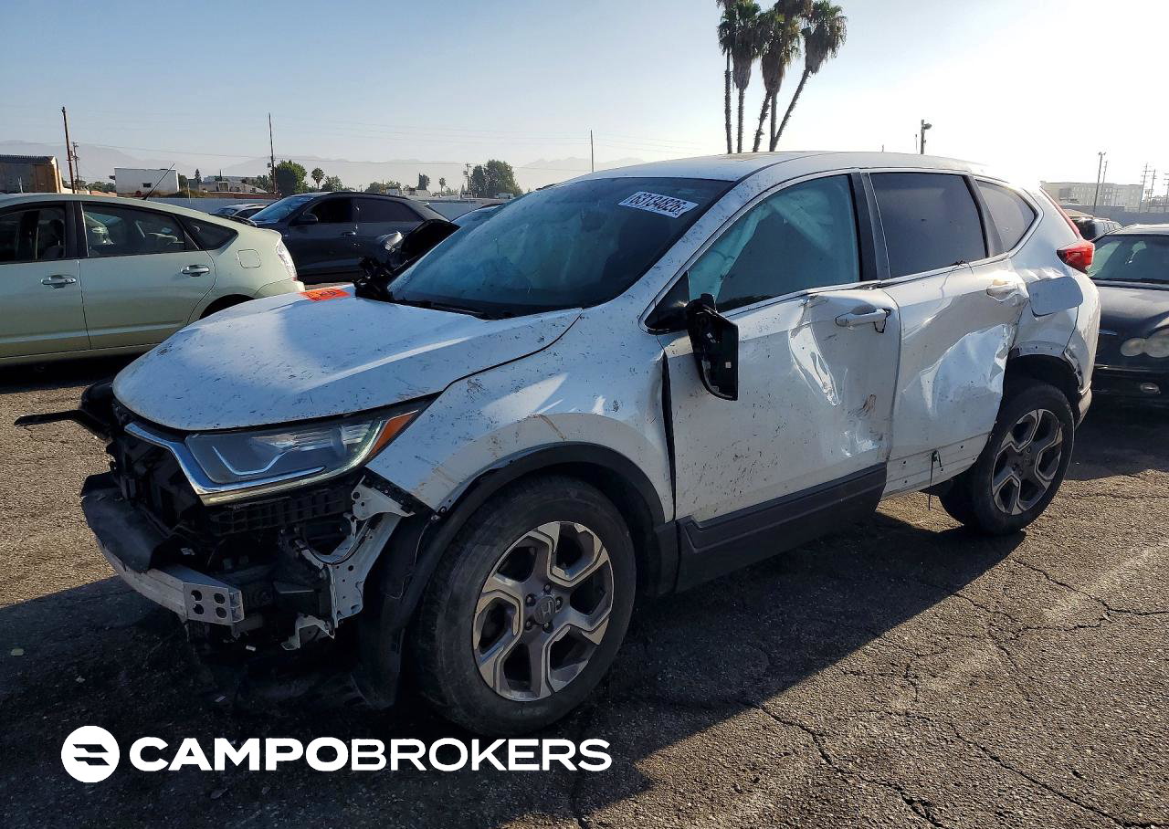 2019 Honda Cr-v Exl, uszkodzenie: Przód, Copart lot 63134826