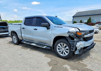 2021 Chevrolet Silverado C1500 Custom, Side damage, Copart lot 55344646, photo 4 of 6