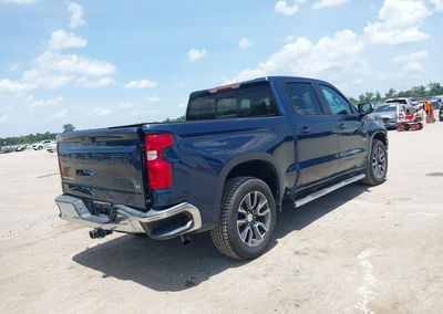 2021 Chevrolet Silverado 1500 2wd  Short Bed Lt, daño Trasero, Iaai lote 45700192, foto 4 de 16