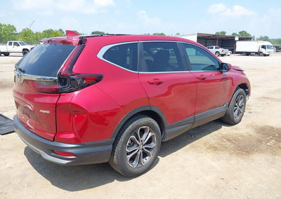 2021 Honda Cr-v Awd Ex, daño Frontal, Iaai lote 45744302, foto 4 de 16