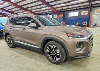 2019 Hyundai Santa Fe Ultimate 2.0t, daño Abolladuras/rayones menores, Copart lote 67426536, foto 4 de 13