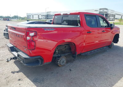 2021 Chevrolet Silverado 1500, Theft damage, Iaai lot 45381934, photo 4 of 16