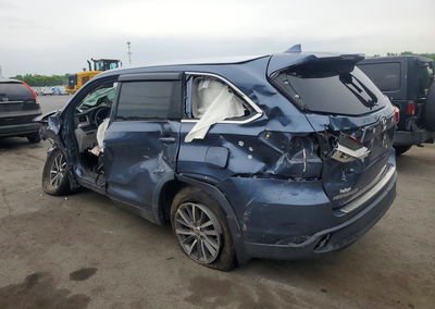 2019 Toyota Highlander Xle, пошкодження: По всьому кузову, Copart лот 53854096, фото 2 з 6