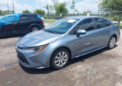 2021 Toyota Corolla Le, uszkodzenie: Tył, Iaai lot 45471526, zdjęcie 2 z 6