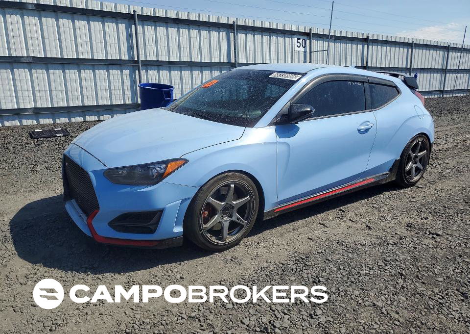 2020 Hyundai Veloster N Base, daño Mecánico, Copart lote 65338906