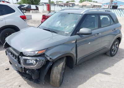 2023 Hyundai Venue Sel, daño Frontal, Iaai lote 45191532, foto 2 de 6