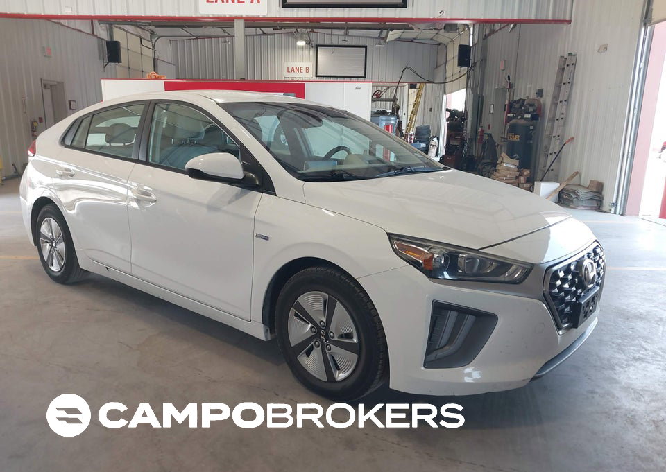2020 Hyundai Ioniq Hybrid Blue, daño Normal Wear & Tear, Iaai lote 45699072