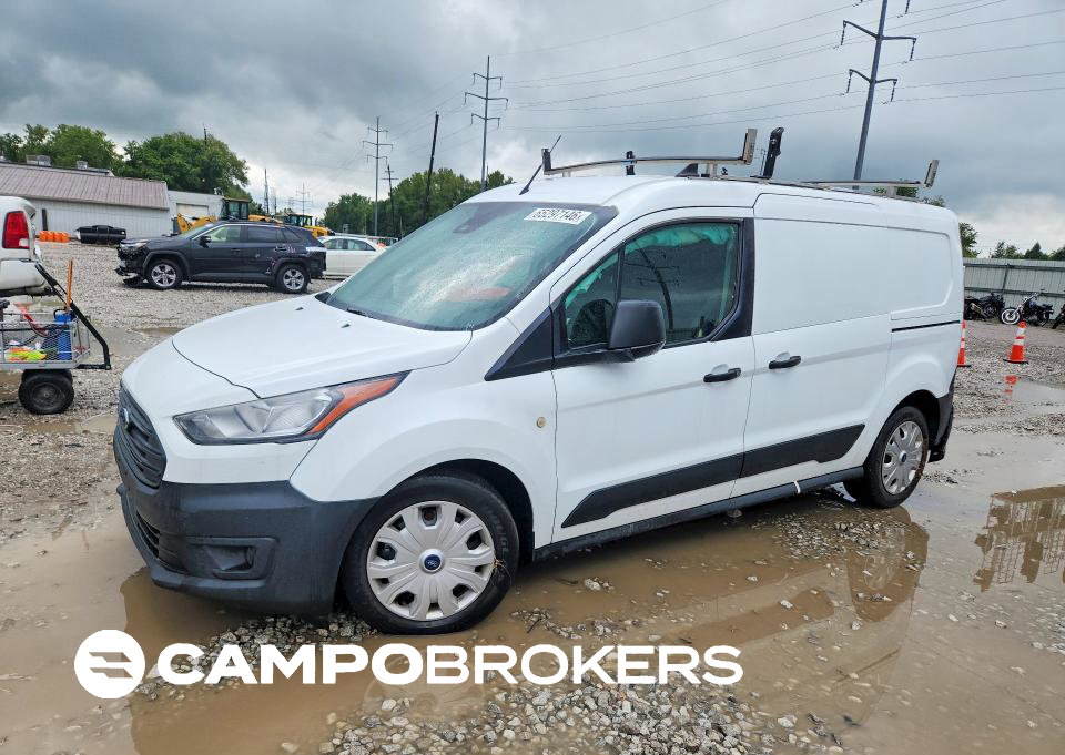 2020 Ford Transit Connect Xl Delivery Van, daño Trasero, Copart lote 65297146