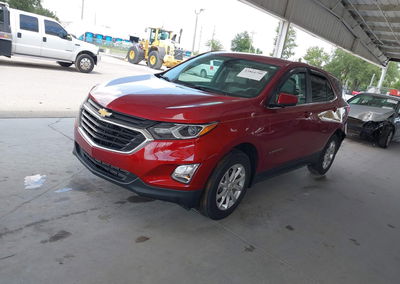 2021 Chevrolet Equinox Fwd Lt, Rear damage, Iaai lot 45864700, photo 2 of 16