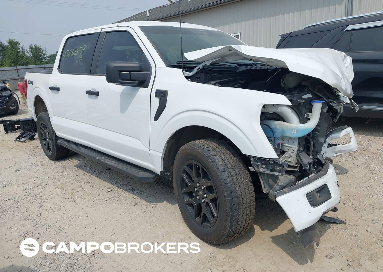 2025 Ford F-150 Stx, daño Frontal, Iaai lote 45642633
