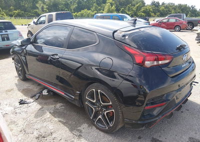 2022 Hyundai Veloster N, daño Frontal, Iaai lote 45560720, foto 3 de 6