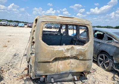 2020 Ford Transit Connect Xl, uszkodzenie: Tył, Copart lot 58894826, zdjęcie 6 z 6