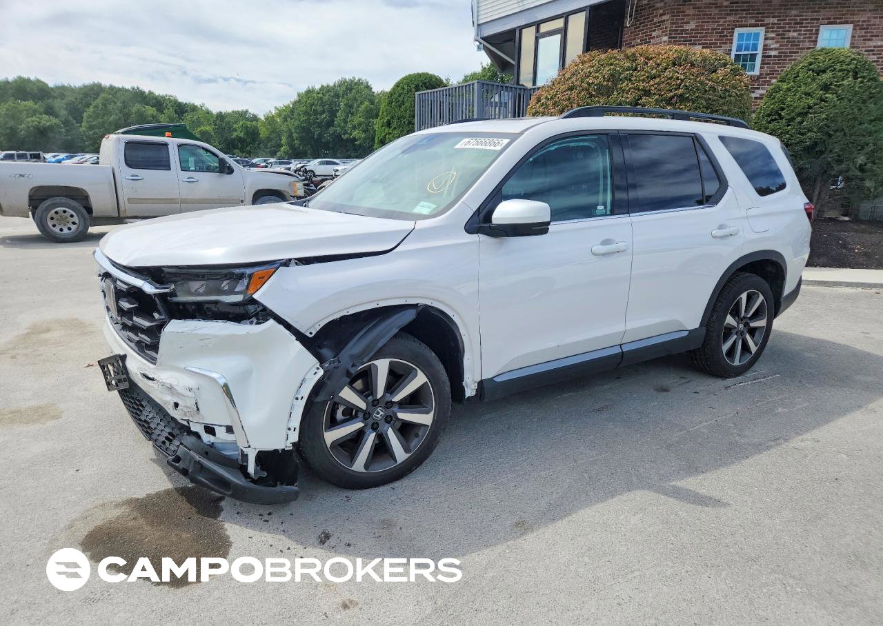 2025 Honda Pilot Touring, uszkodzenie: Przód, Copart lot 67566866