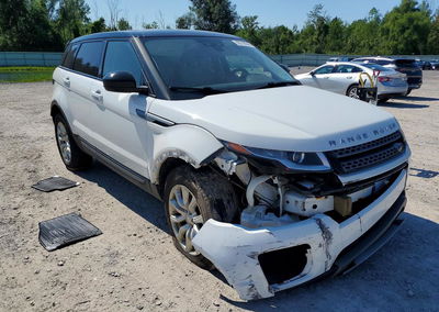 2019 Land Rover Range Rover Evoque Se, daño Frontal, Copart lote 63718546, foto 4 de 6