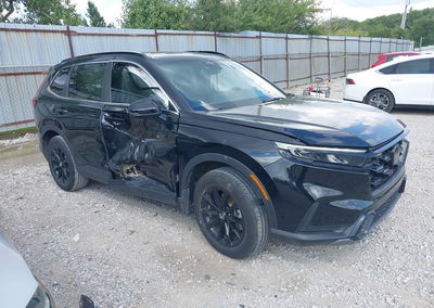 2025 Honda Cr-v Hybrid Sport, Right Side damage, Iaai lot 45590717