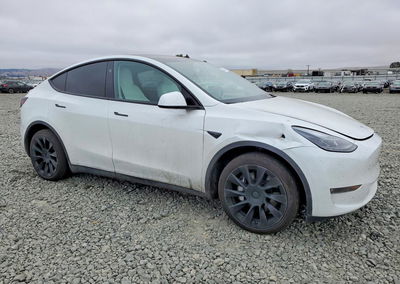 2023 Tesla Model Y, daño Frontal, Copart lote 64847506, foto 4 de 6