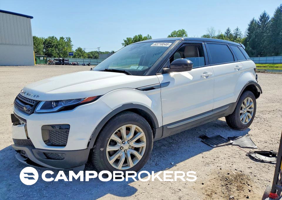 2019 Land Rover Range Rover Evoque Se, daño Frontal, Copart lote 63718546