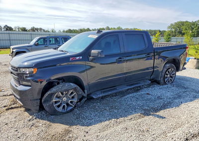 2021 Chevrolet Silverado K1500 Rst, daño Lateral, Copart lote 64968046