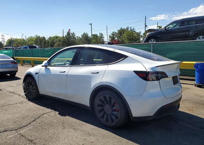 2022 Tesla Y, uszkodzenie: Przód, Copart lot 57973386, zdjęcie 2 z 6