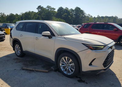 2024 Toyota Grand Highlander Platinum, daño Trasero, Copart lote 59795776, foto 4 de 6