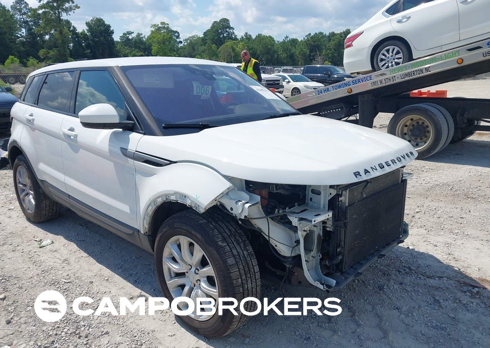 2019 Land Rover Range Rover Evoque Se/se Premium, daño Frontal, Iaai lote 45485193