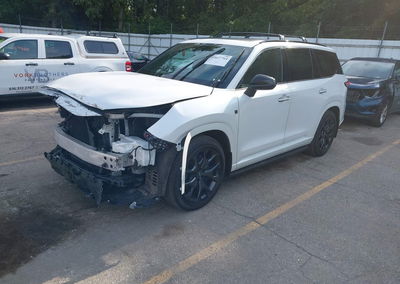2025 Lexus Tx 500h, daño Frontal, Iaai lote 45627764, foto 2 de 6