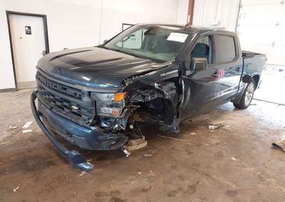2022 Chevrolet Silverado 1500, пошкодження: Передня частина, Iaai лот 45344930, фото 2 з 16