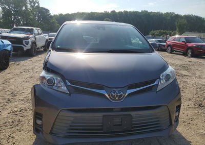 2020 Toyota Sienna Xle 8-passenger, daño Lateral, Copart lote 65000596, foto 5 de 6