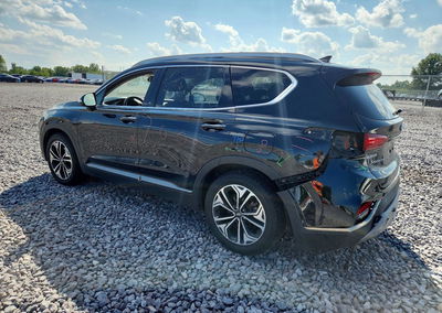 2019 Hyundai Santa Fe Limited 2.0t, uszkodzenie: Tył, Copart lot 66821596, zdjęcie 2 z 12