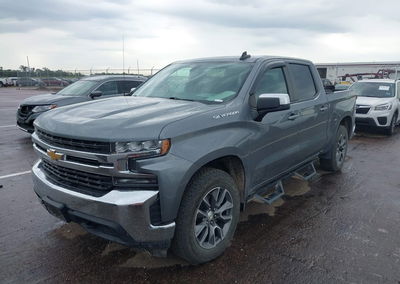 2021 Chevrolet Silverado 1500 4wd  Short Bed Lt, uszkodzenie: Tył, Iaai lot 45417052, zdjęcie 2 z 17
