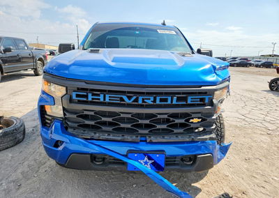 2022 Chevrolet Silverado C1500 Custom, daño Frontal, Copart lote 65907086, foto 5 de 14
