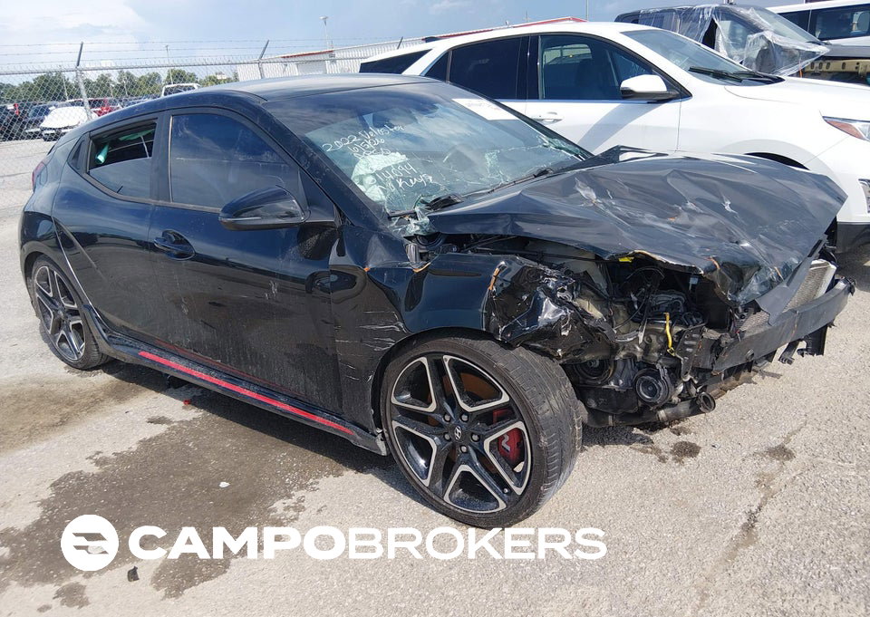 2022 Hyundai Veloster N, daño Frontal, Iaai lote 45560720