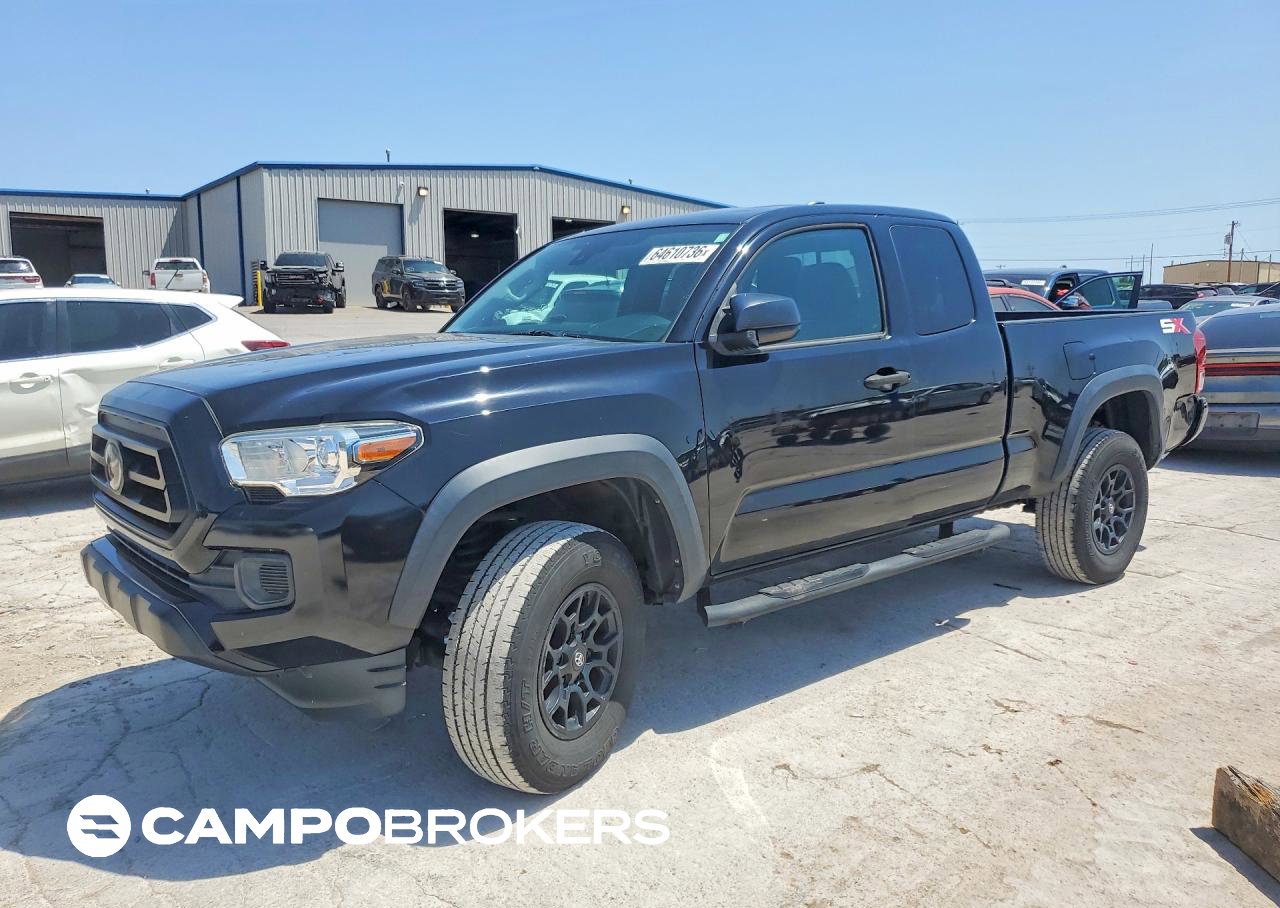 2021 Toyota Tacoma Sr, daño Granizo, Copart lote 64610736