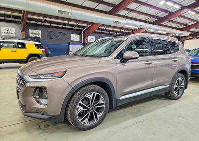 2019 Hyundai Santa Fe Ultimate 2.0t, daño Abolladuras/rayones menores, Copart lote 67426536